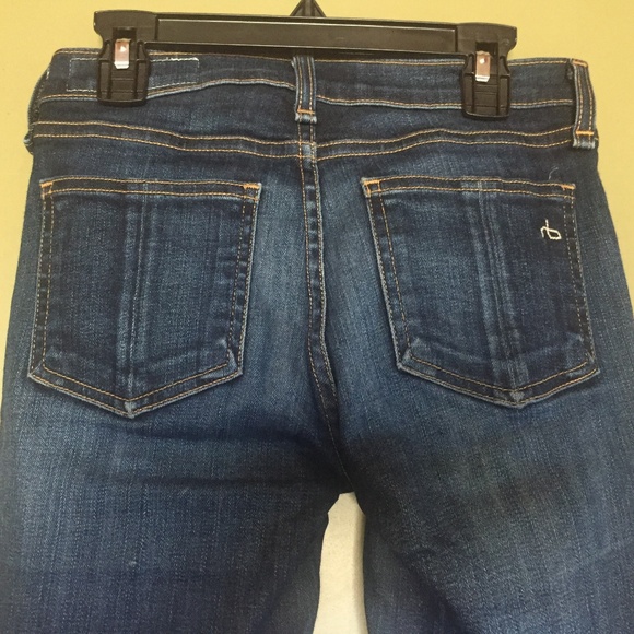 Rag & Bone Mid-Rise Skinny Jeans - Picture 2 of 7